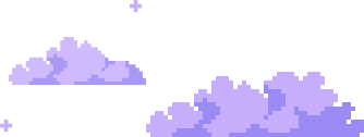 pixelated clouds